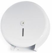 Zásobník (kovový) bílý pro toaletní papír ≤Ø28cm